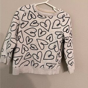 Toddler Heart Patterned Sweater